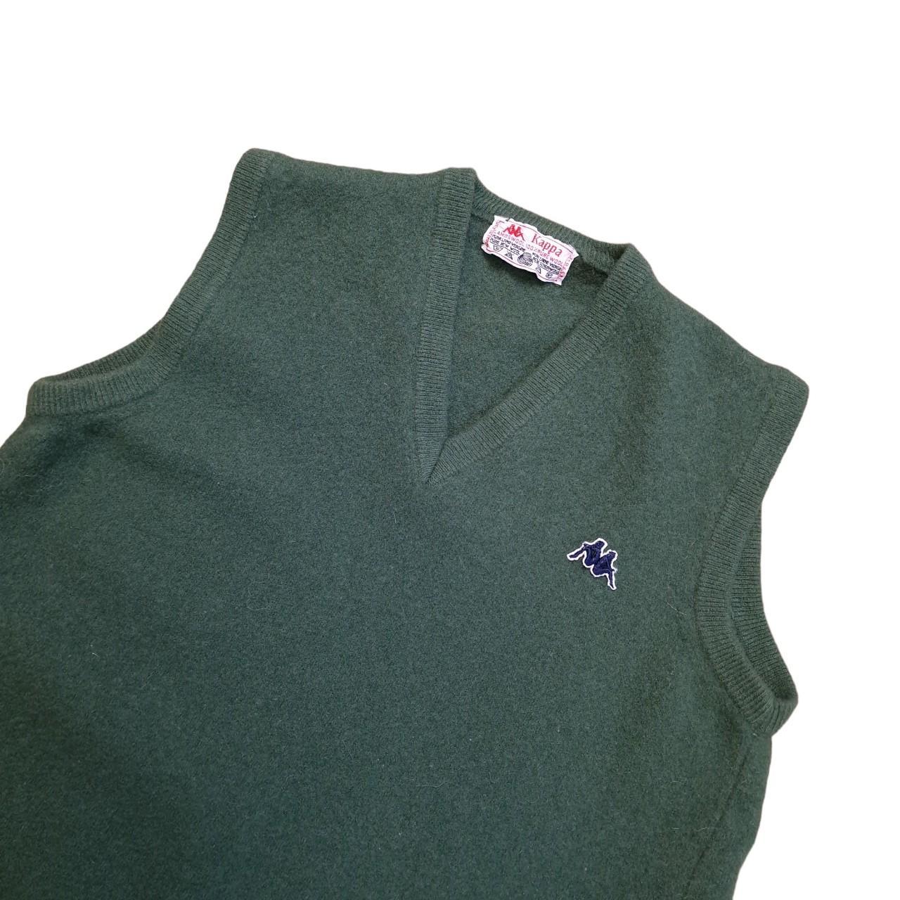Vintage Kappa 100% wool sweater vest - XXS