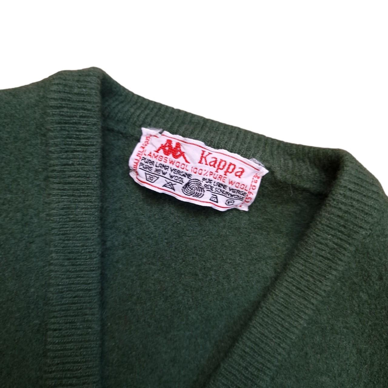 Vintage Kappa 100% wool sweater vest - XXS