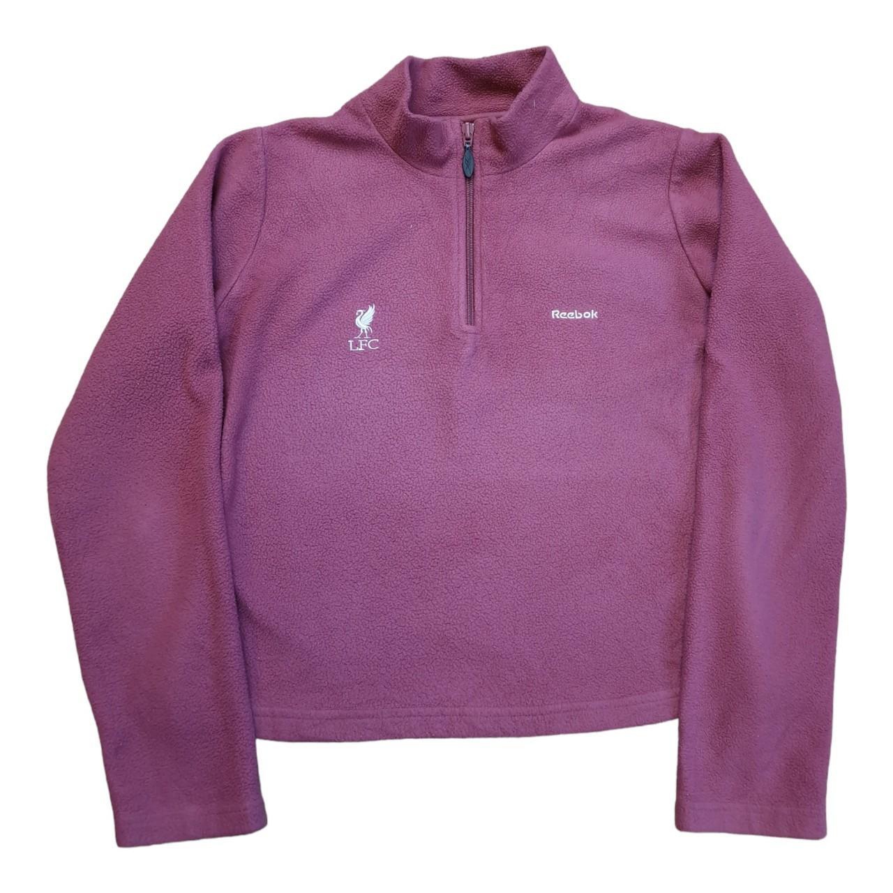 Women's Reebok Liverpool football club 1/4 zip fleece - UK10/12