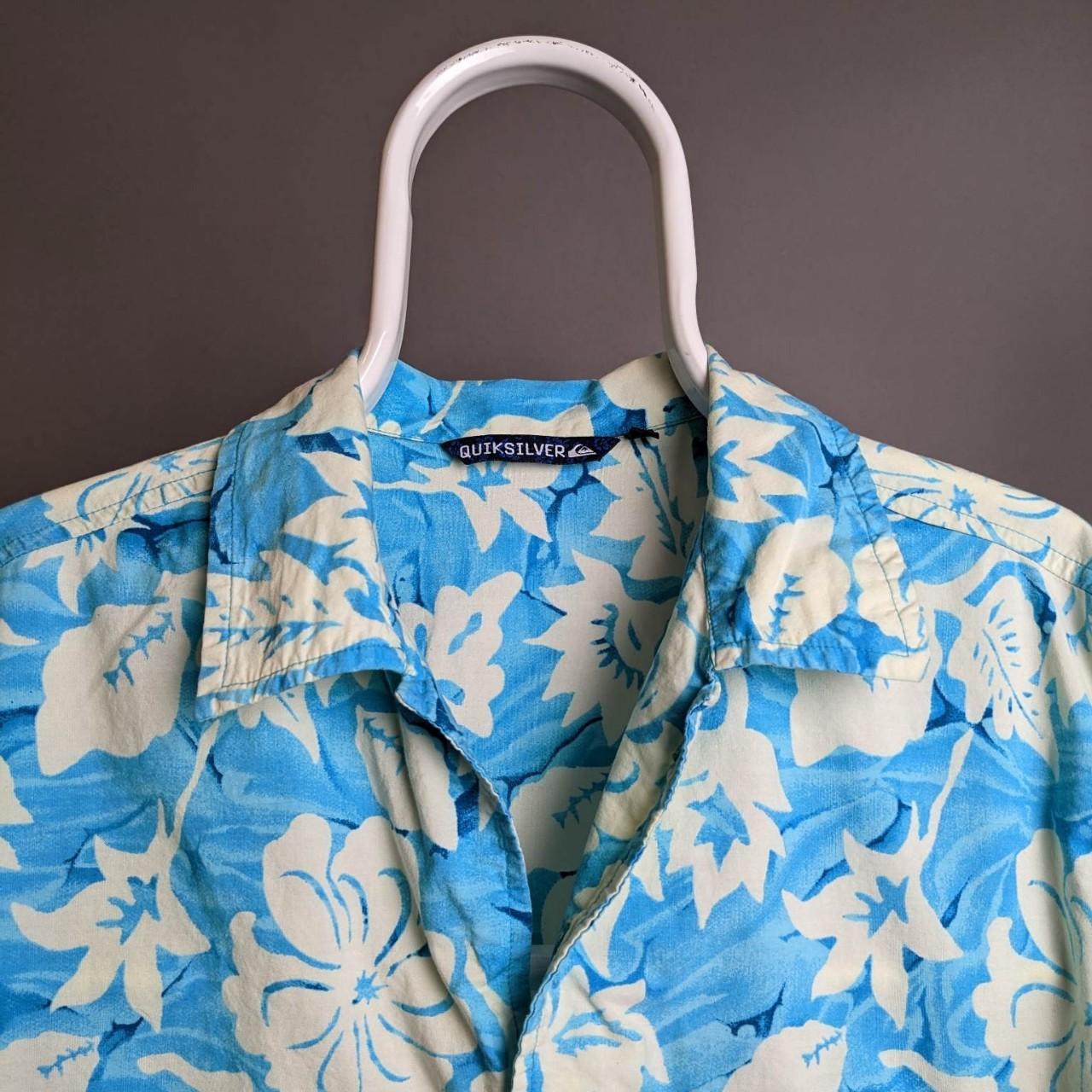 00's Quicksilve short sleeve shirt - medium