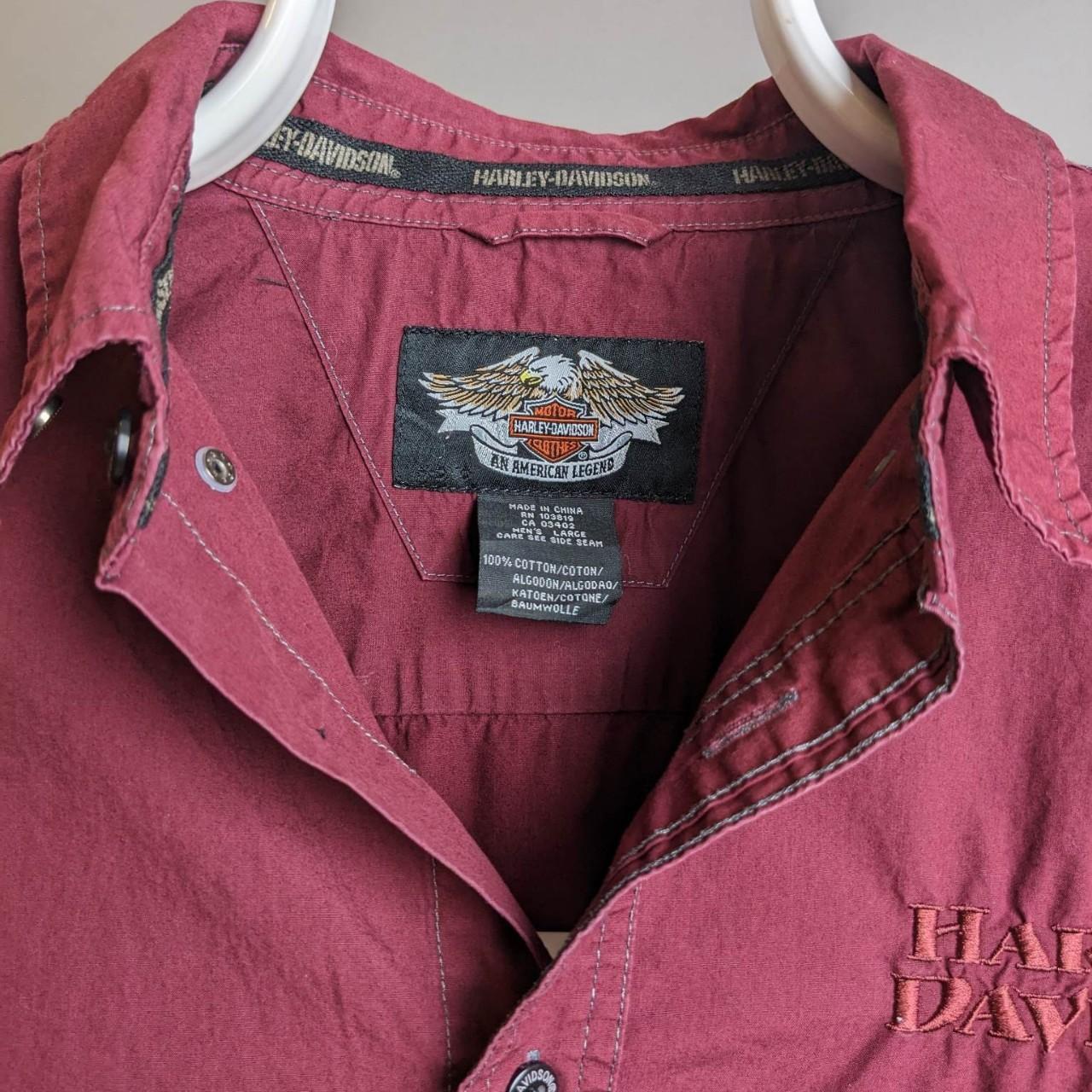 Vintage Harley Davidson lightweight shirt - large