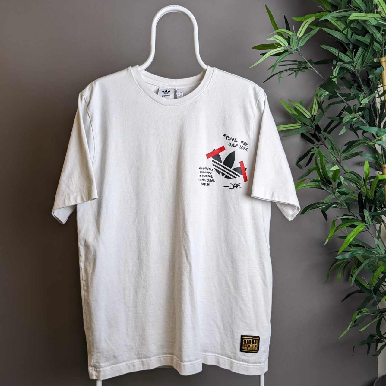 Adidas x Joe Freshgoods "I used to bootleg yall" t-shirt - large