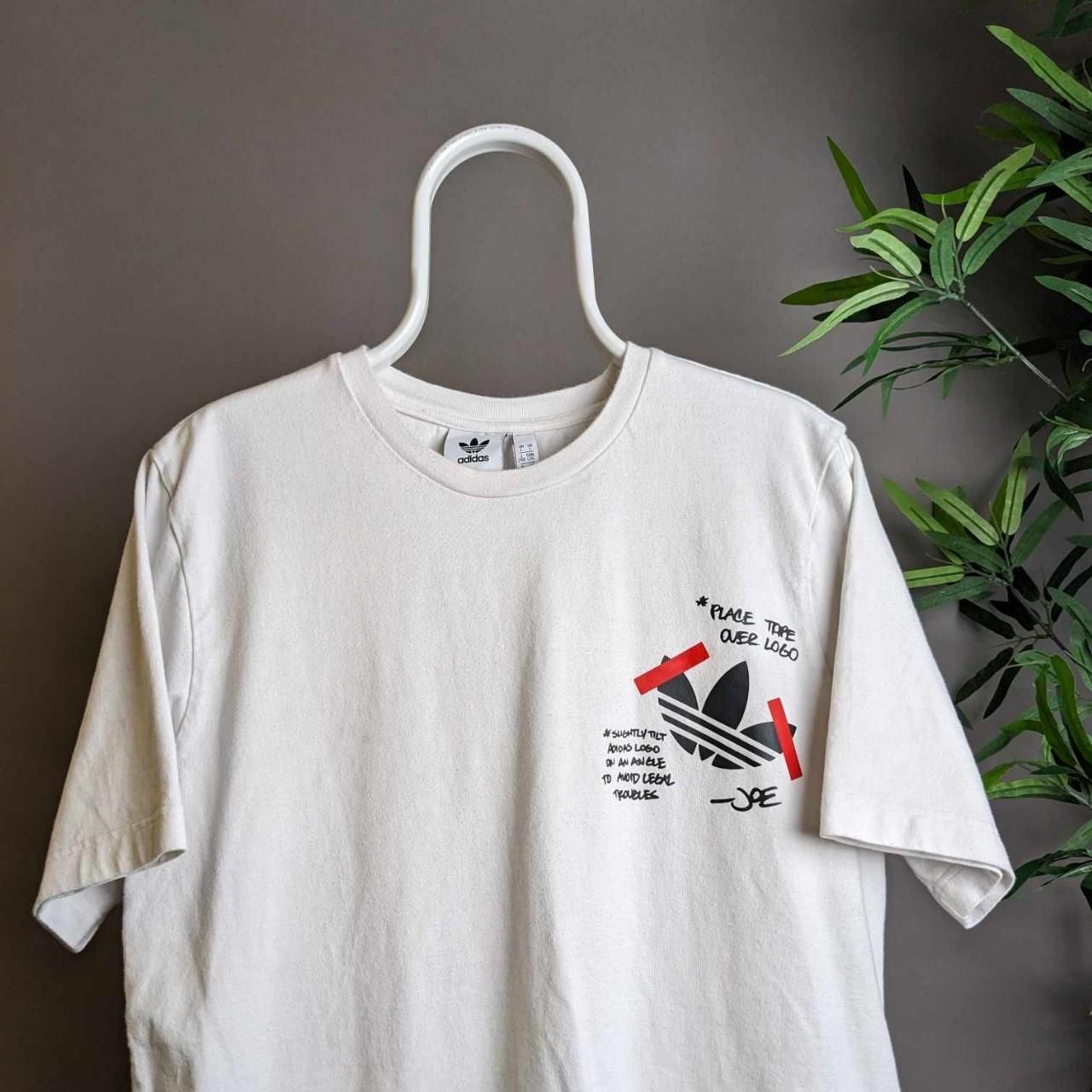 Adidas x Joe Freshgoods "I used to bootleg yall" t-shirt - large