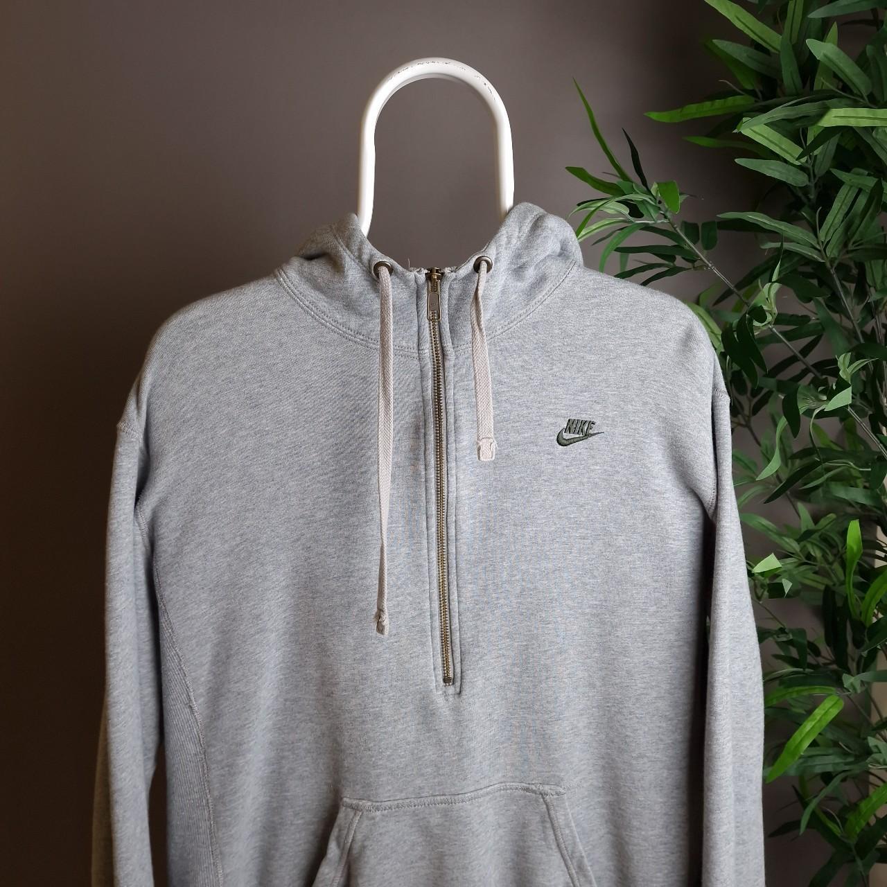 Vintage Nike 1/4 zip hoodie - medium