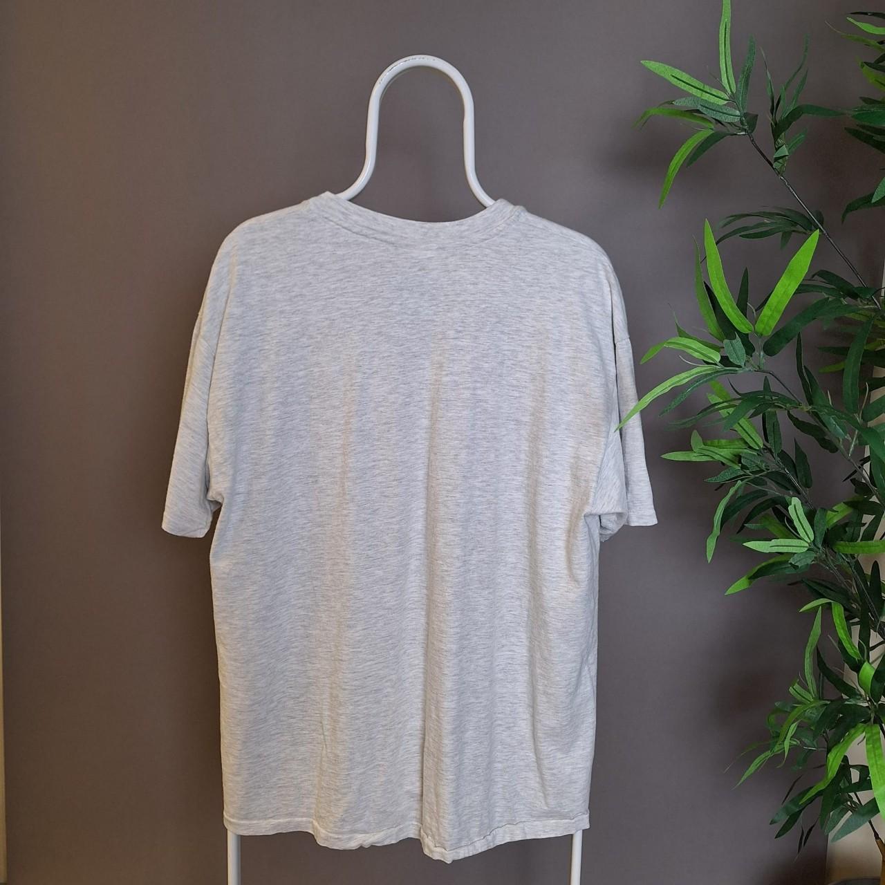 vintage wildlife graphic t-shirt in grey - XL