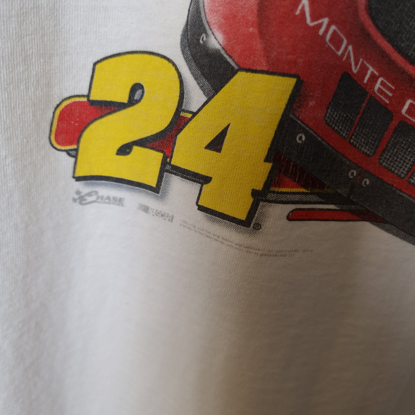 Vintage Nascar Jeff Gordan chase authentics t-shirt in white - XXL