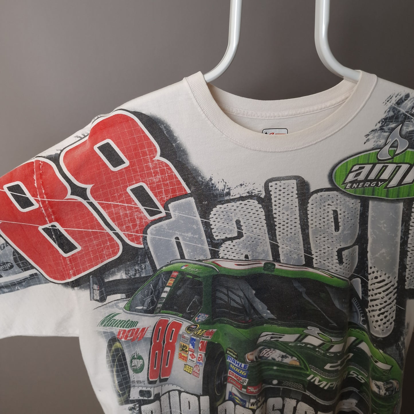 Vintage Nascar Dale JR all over print t-shirt - XXL