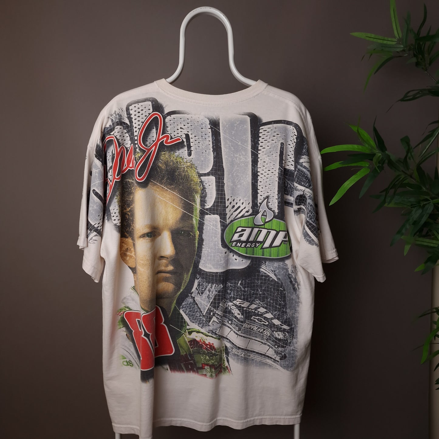 Vintage Nascar Dale JR all over print t-shirt - XXL