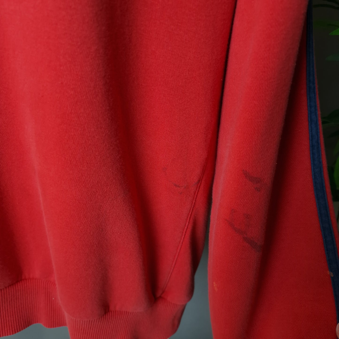 00s Nike spellout sweatshirt in red - large