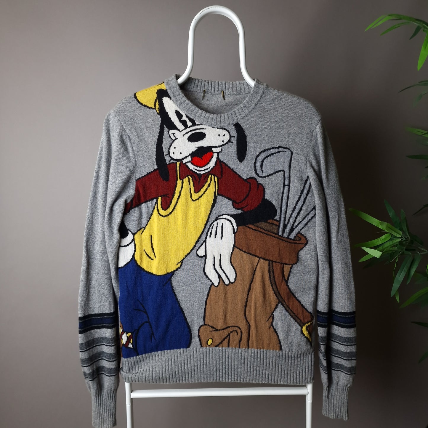 Vintage Iceberg Goofy jumper in grey - XS