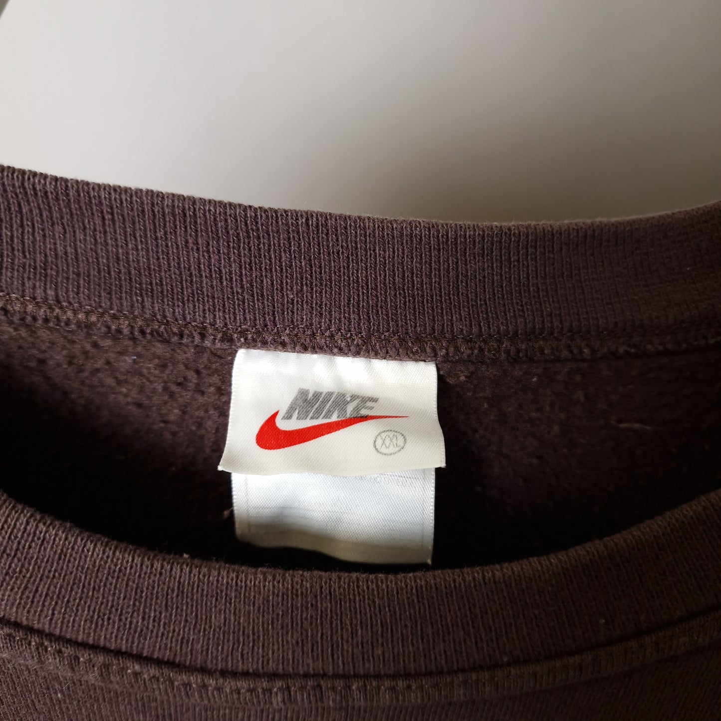 Rare 90s Nike sweatshirt in brown - XXL