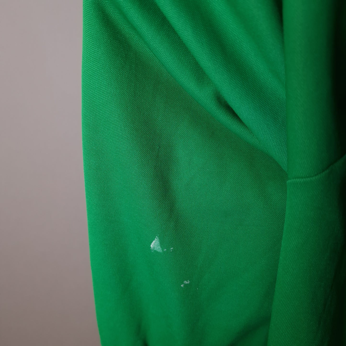 Vintage Adidas Cape Town track jacket in green and yellow - large