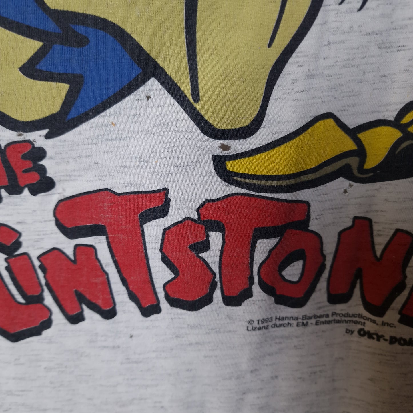 Vintage 1993 The Flinstones graphic t-shirt - XXL