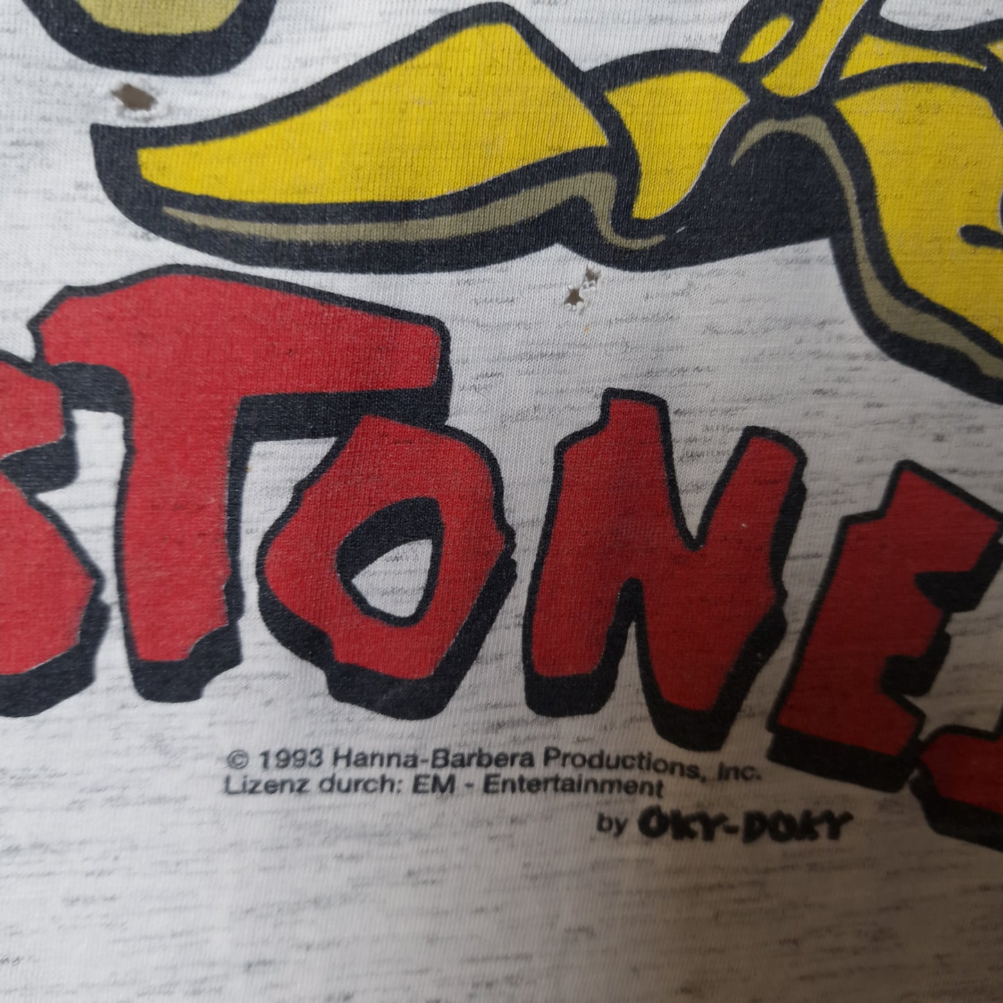 Vintage 1993 The Flinstones graphic t-shirt - XXL
