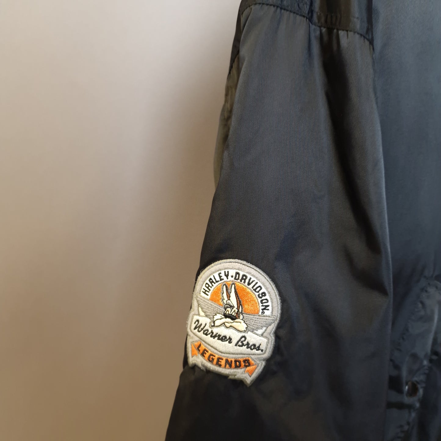 Vintage Harley Davidson x Warner bros bomber jacket - Large