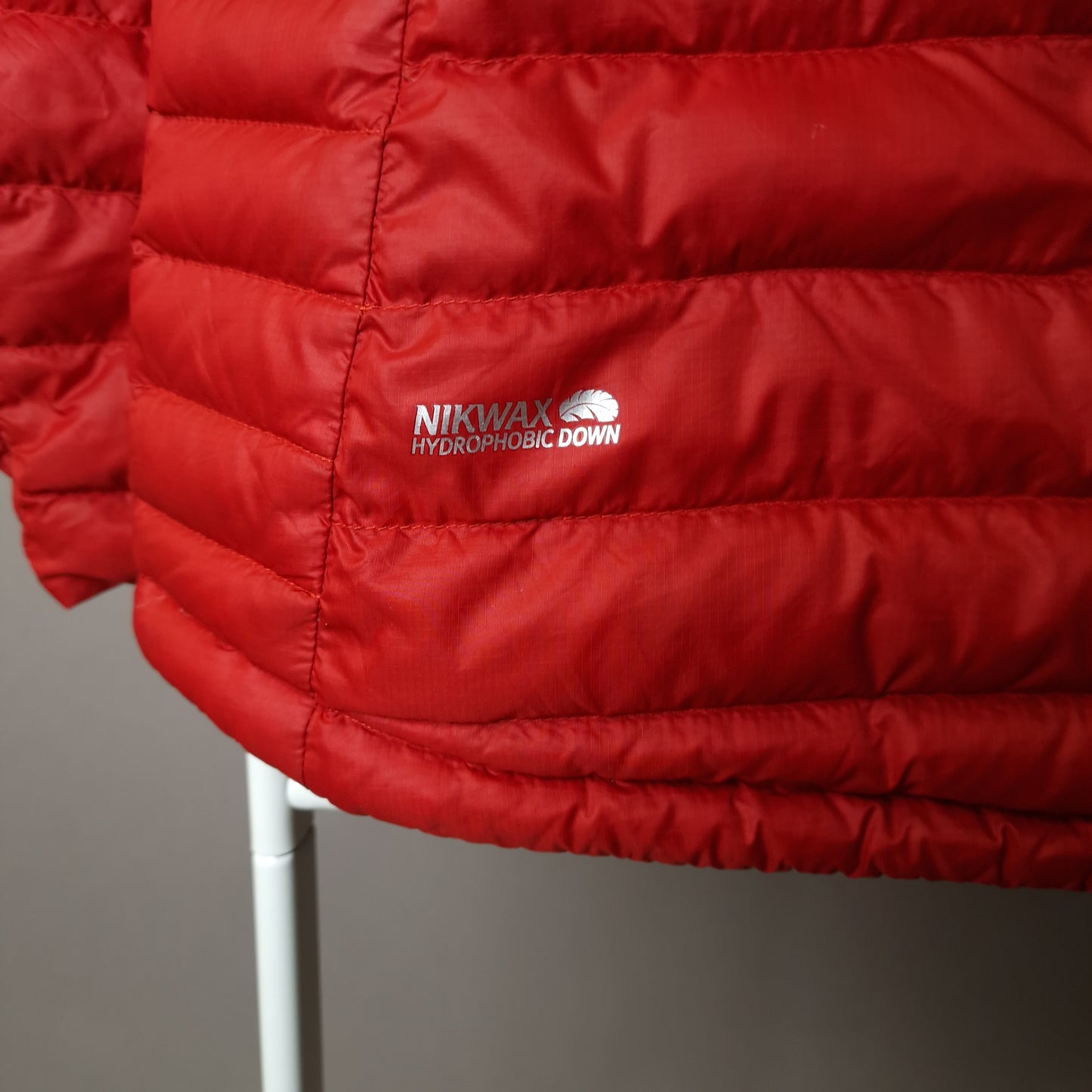 Rab microlight alpine jacket in red - UK10/12