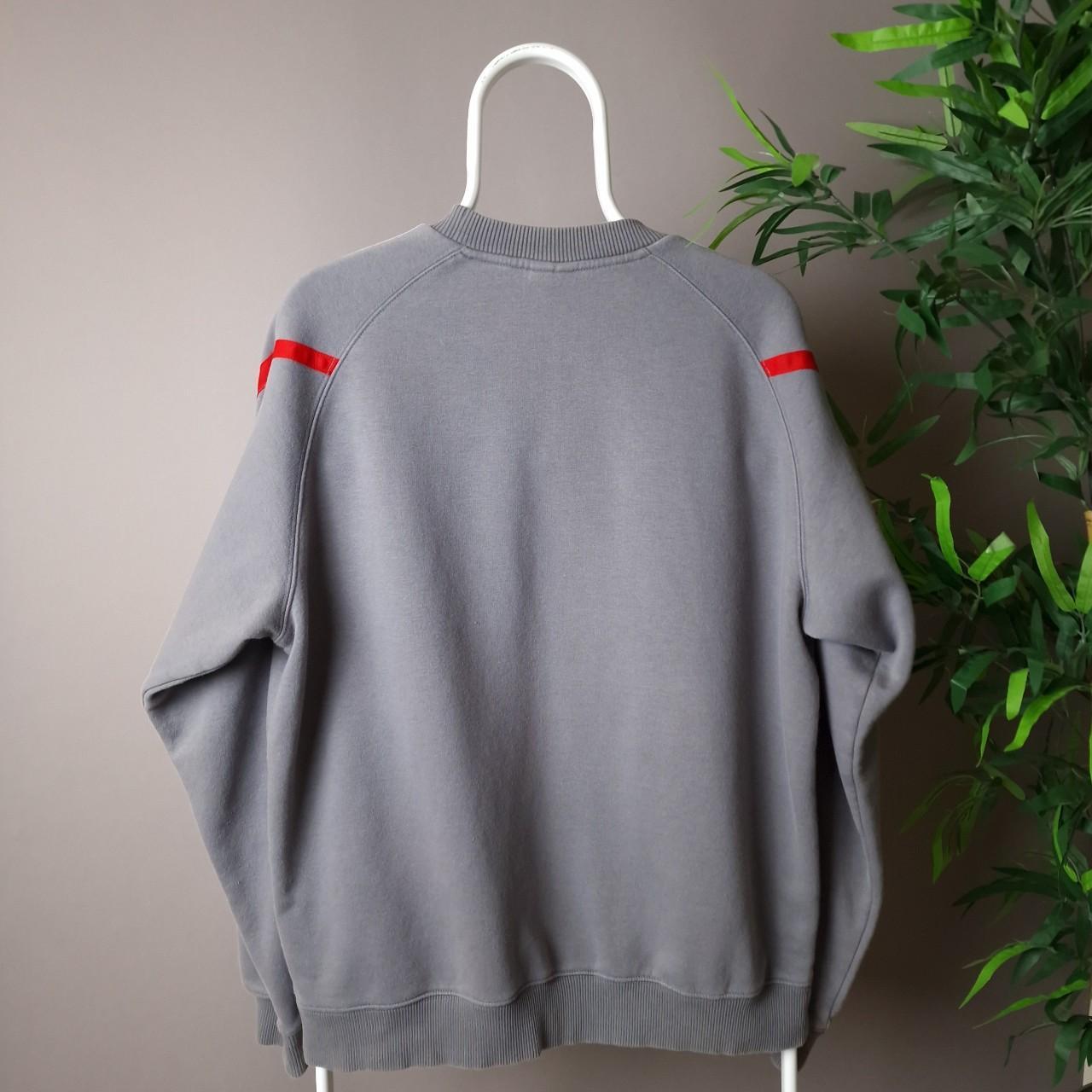 Vintage Nike air sweatshirt in grey - large