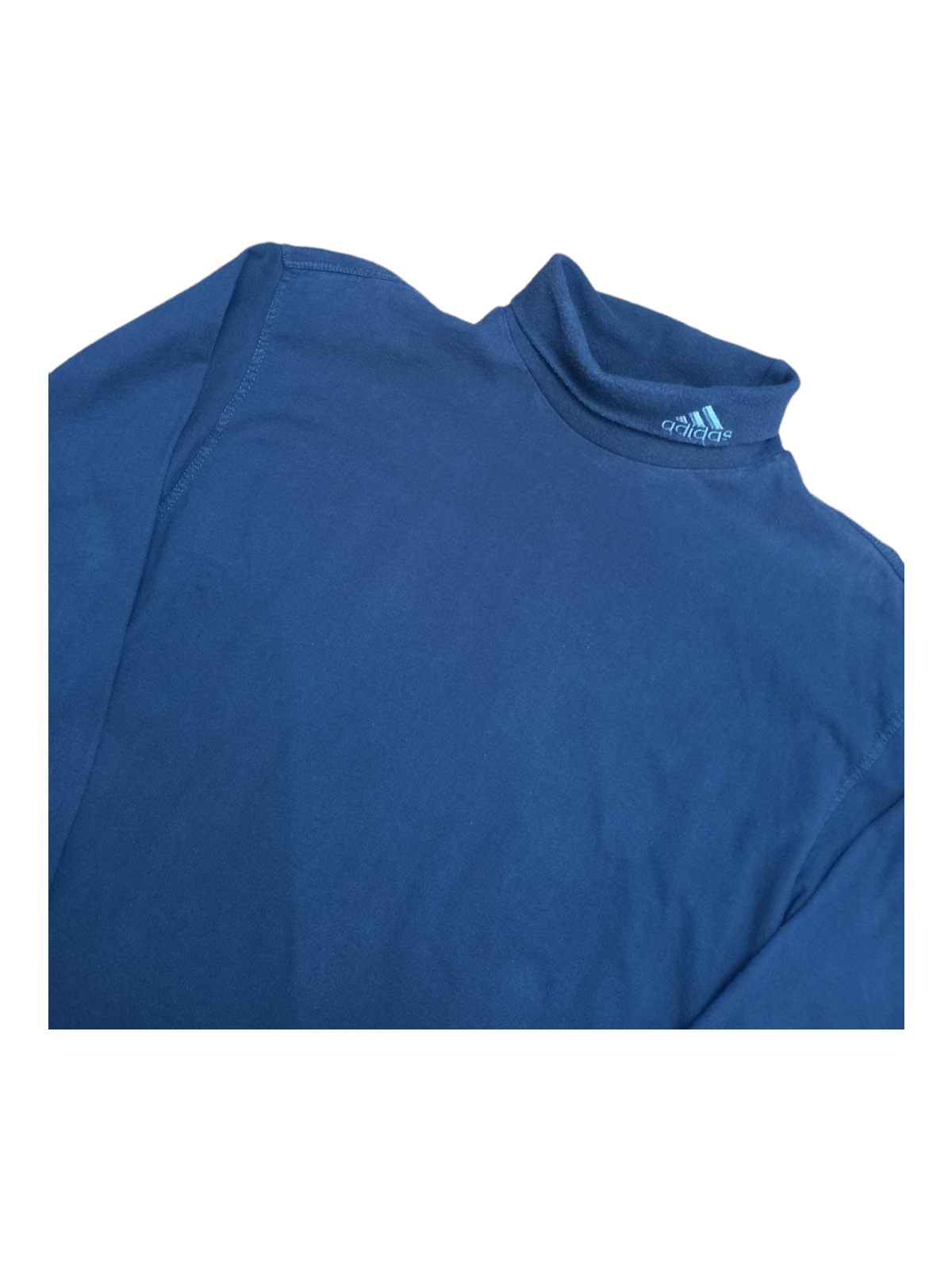 Vintage Adidas mock neck t-shirt - large