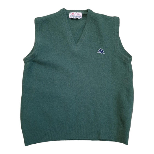 Vintage Kappa 100% wool sweater vest - XXS