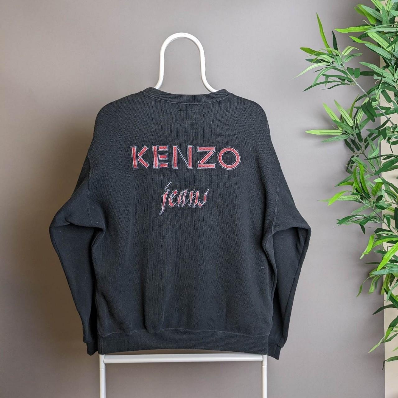 Vintage Kenzo Jeans sweatshirt - medium