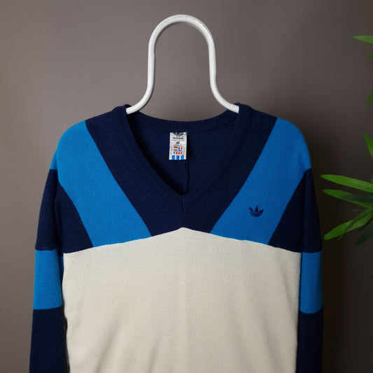 Vintage 80s Adidas ATP jumper - medium