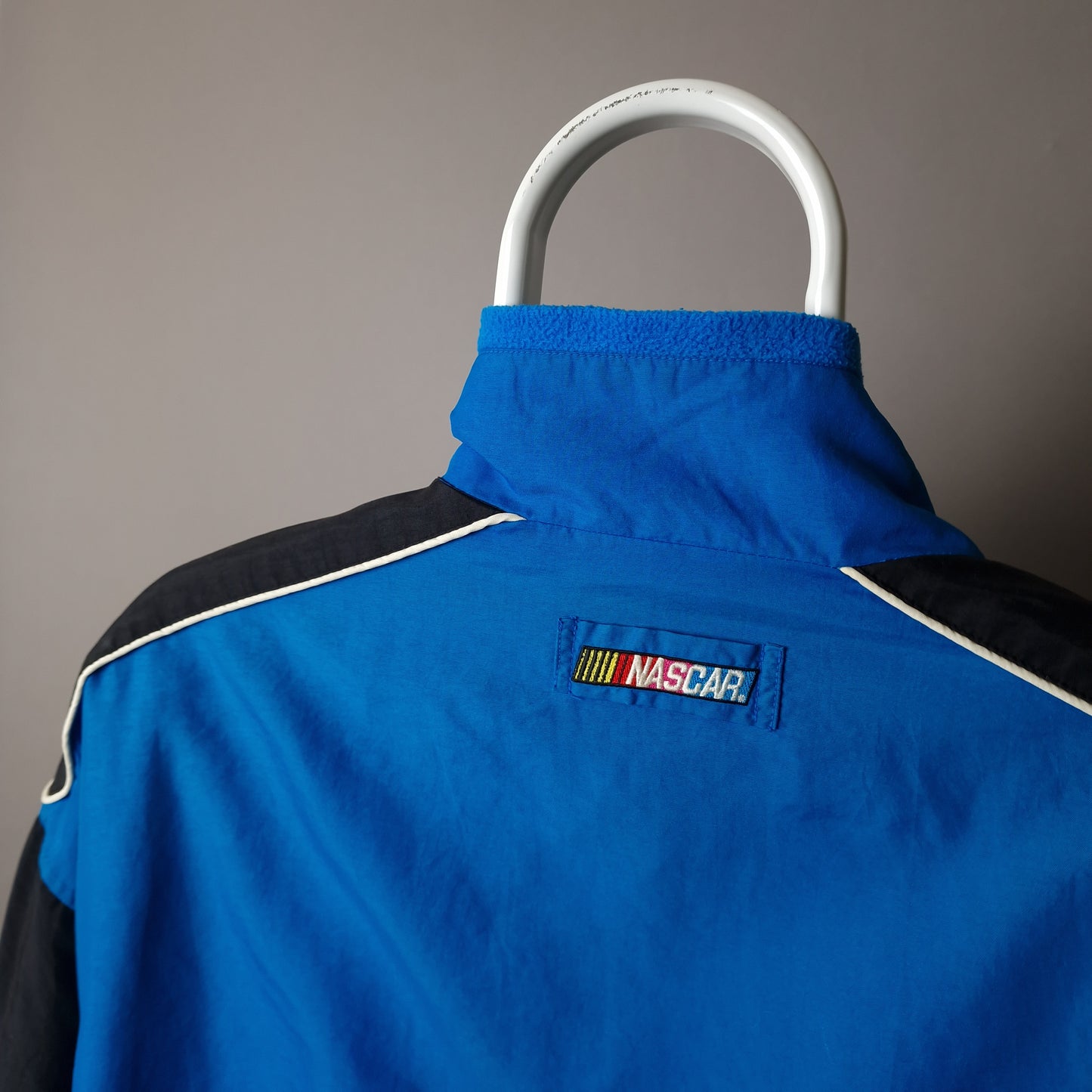 Vintage Nascar racing Mark Martin jacket in blue and black - XL