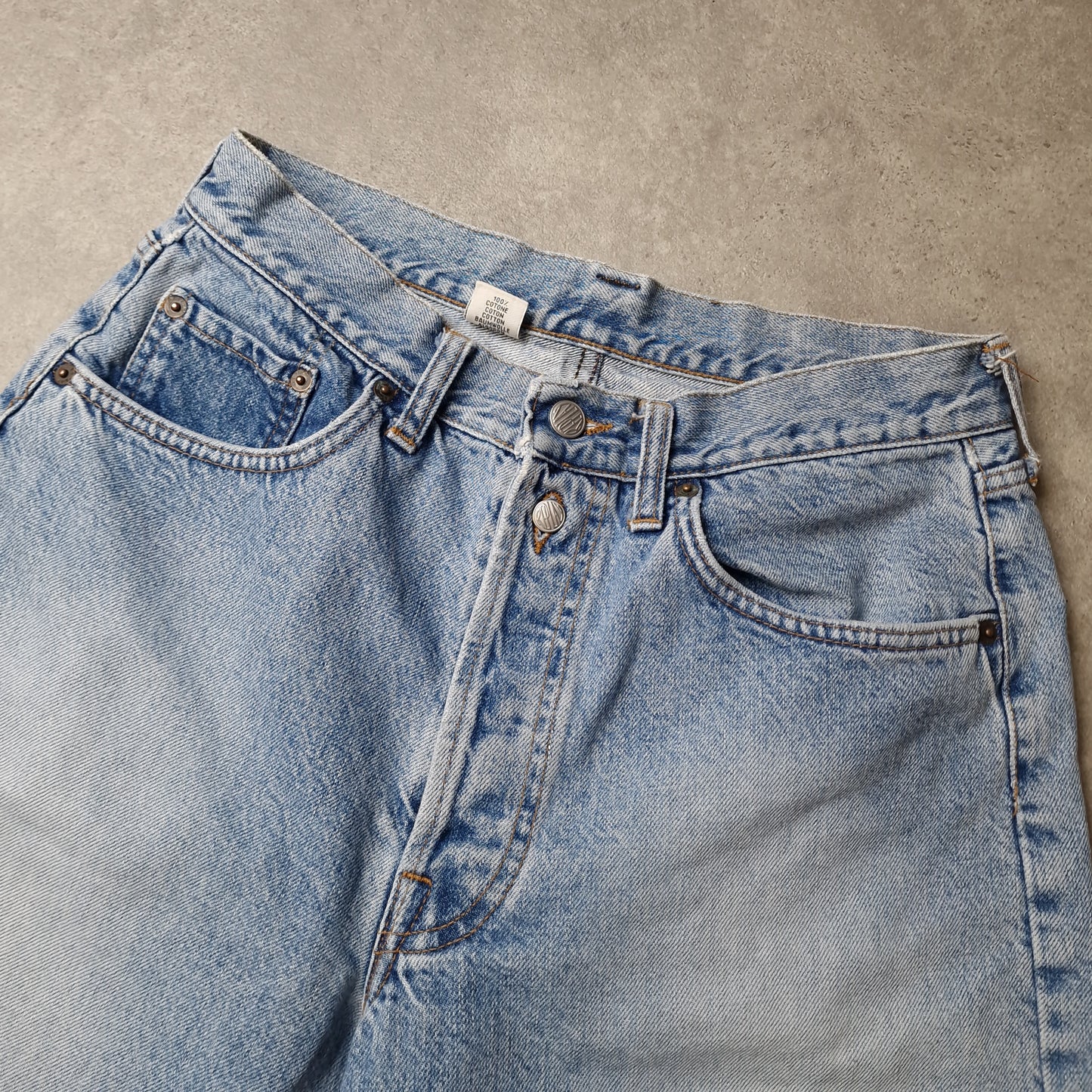 90s Replay jean shorts - W31"