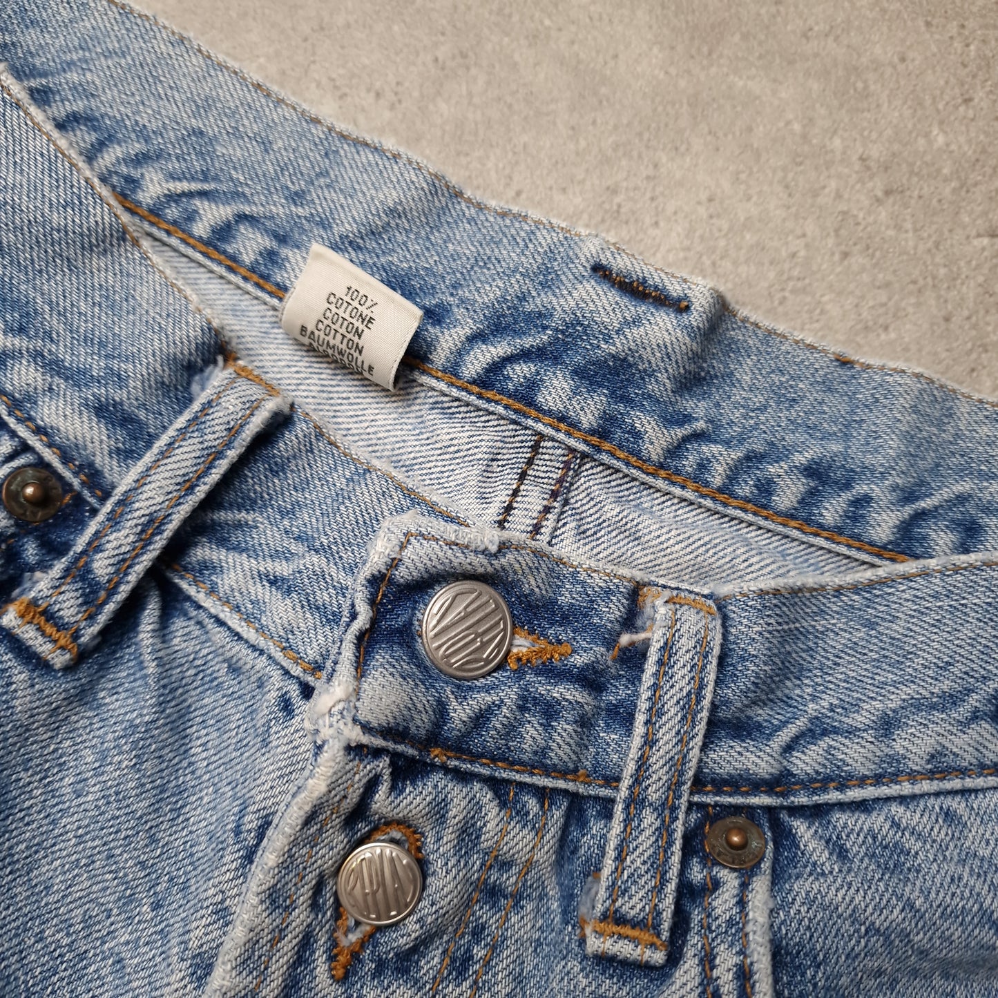 90s Replay jean shorts - W31"