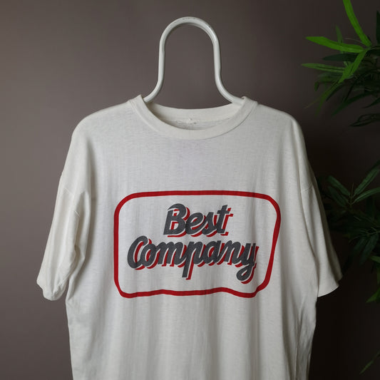 90s Best company single stitch t-shirt - large