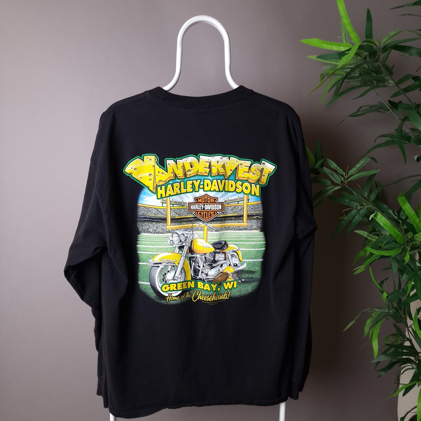 Harley Davidson long sleeve t-shirt in black - Large