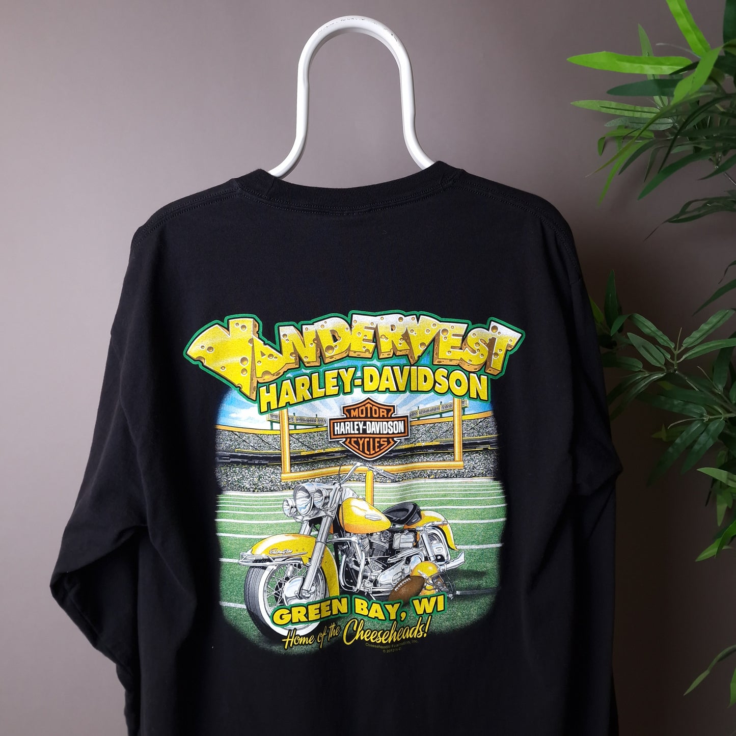 Harley Davidson long sleeve t-shirt in black - Large