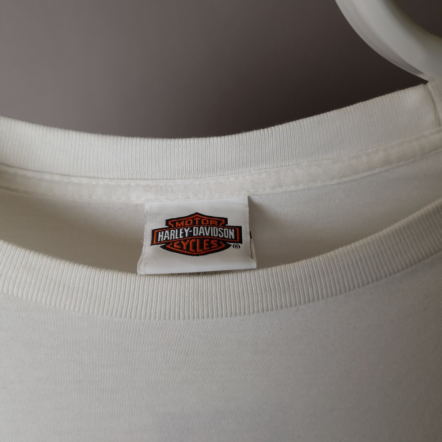 Vintage Harley Davidson long sleeve t-shirt in white - XL