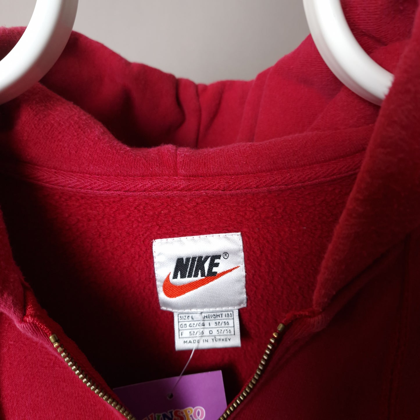 Vintage 90s Nike heavyweight hoodie - Large