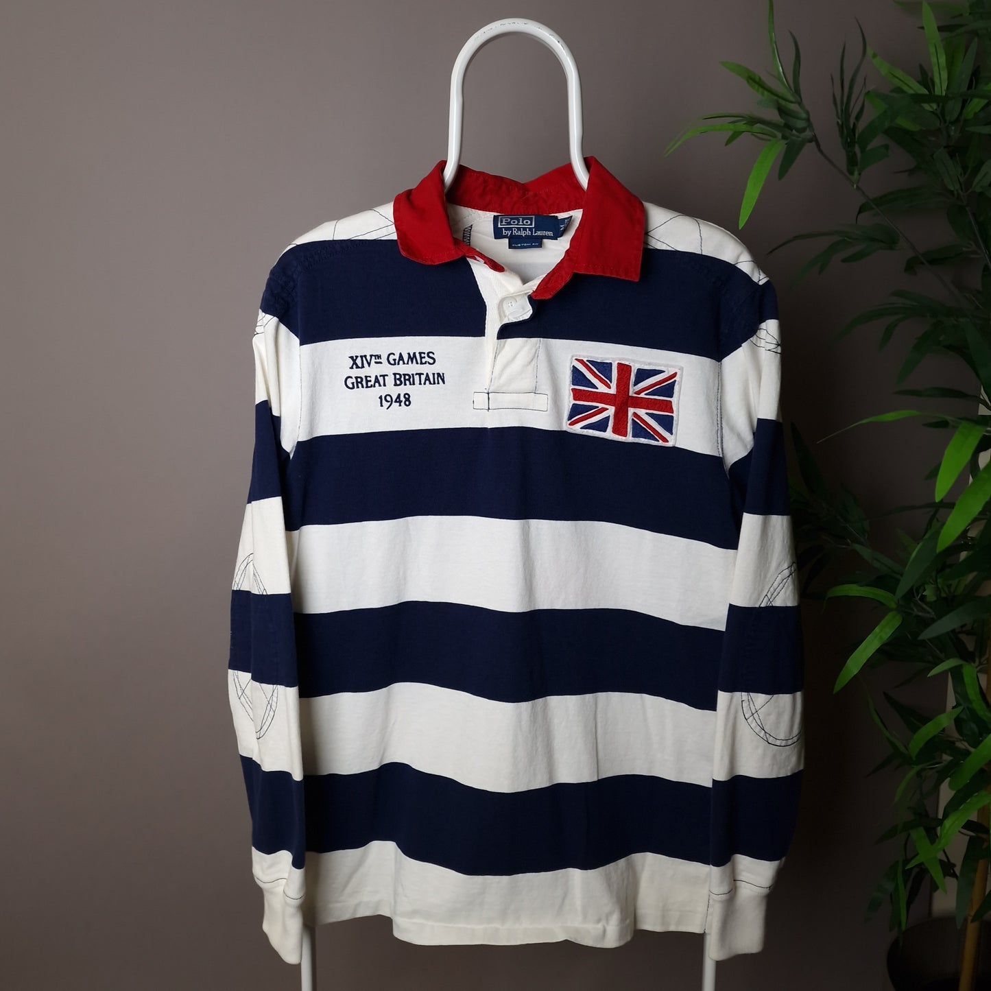 Vintage Ralph Lauren XIV great Britain games rugby shirt - medium