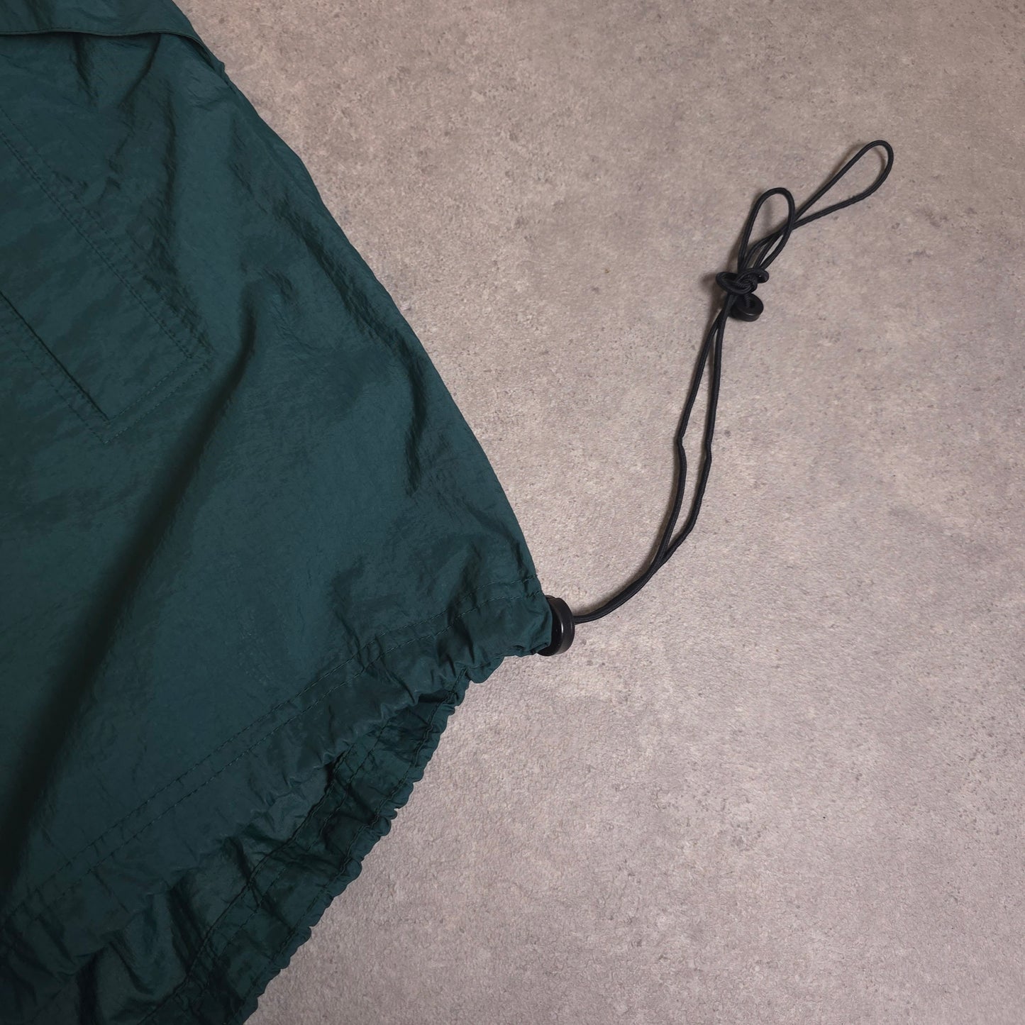 vintage 90s Nike windbreaker gilet in green - large
