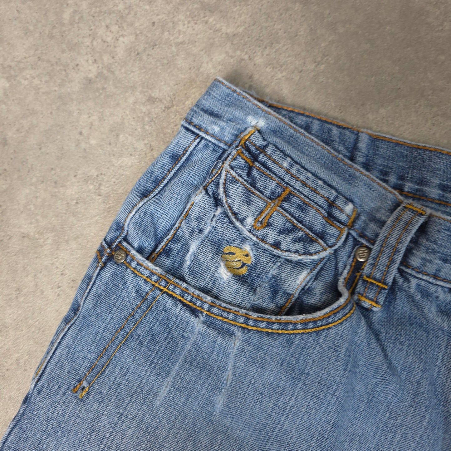 vintage Roca wear baggy y2k distressed jorts - 36 inch waist