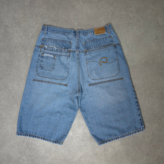 vintage Roca wear baggy y2k distressed jorts - 36 inch waist
