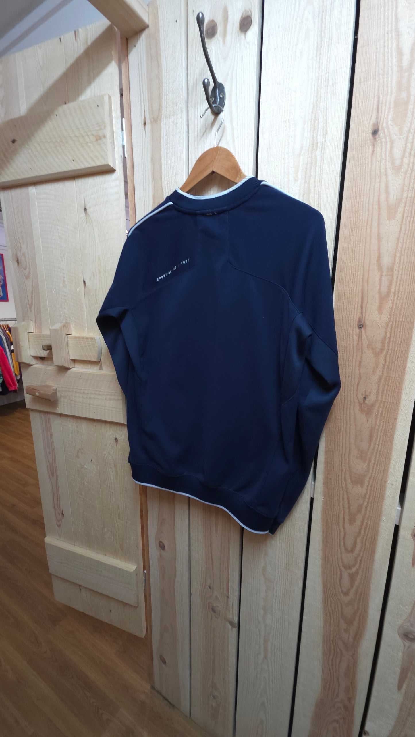vintage 00 Nike athletic sweatshirt in blue - XS