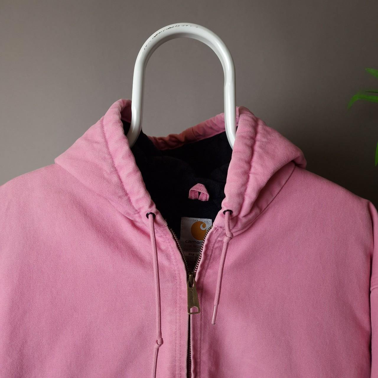 Vintage Carhartt active jacket in pink - women's XXL