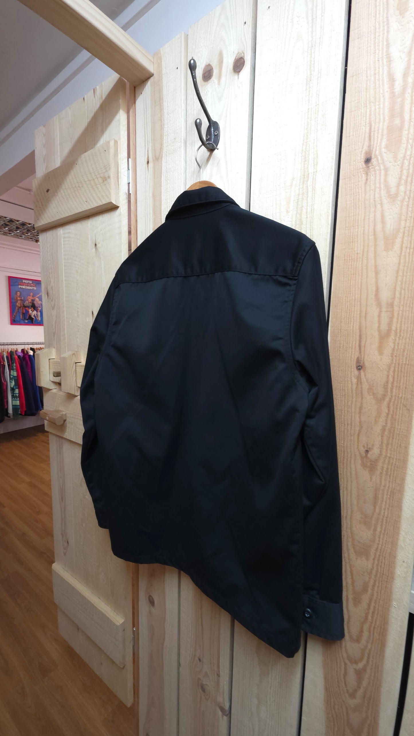 Carhartt L/S master shirt jacket in black - medium