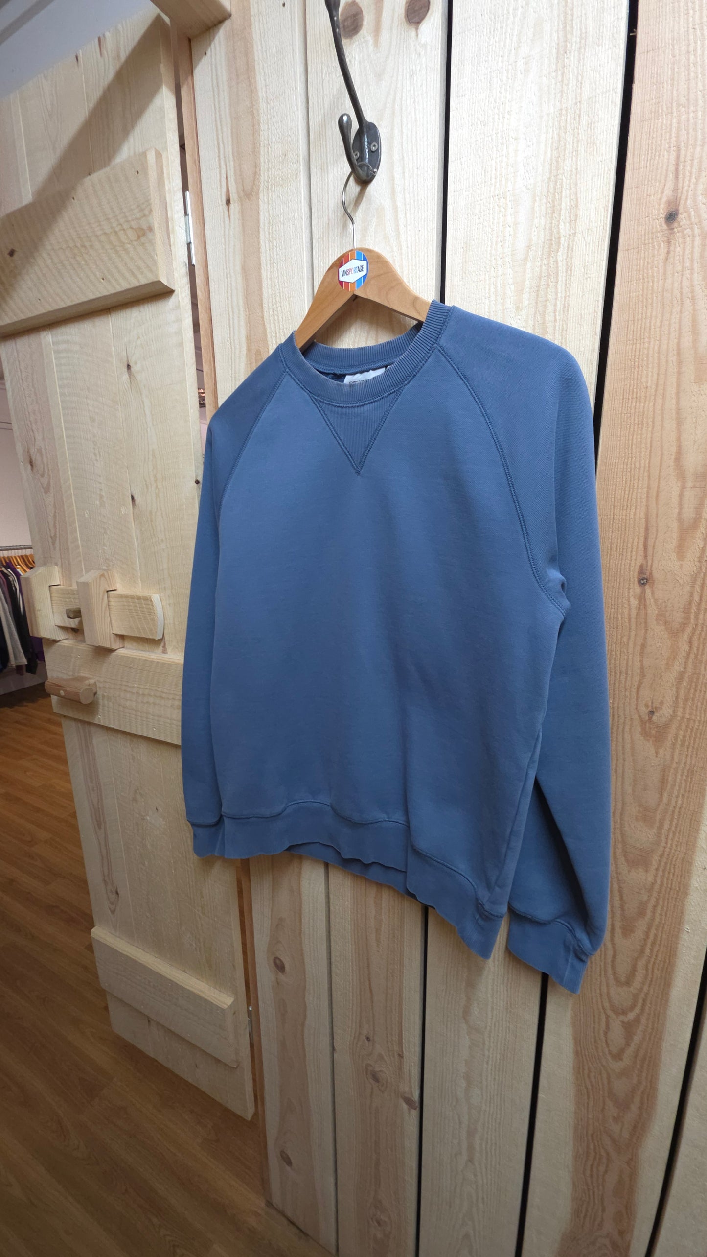 Carhartt chase sweatshirt in blue - size small